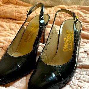 Vintage Ferragamo Slingbacks